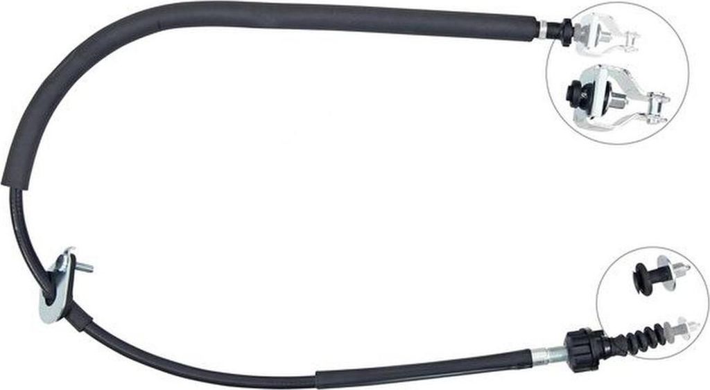 Seilzug Kupplungsbetätigung 1.030 mm A.B.S. für u.a. DAIHATSU YRV