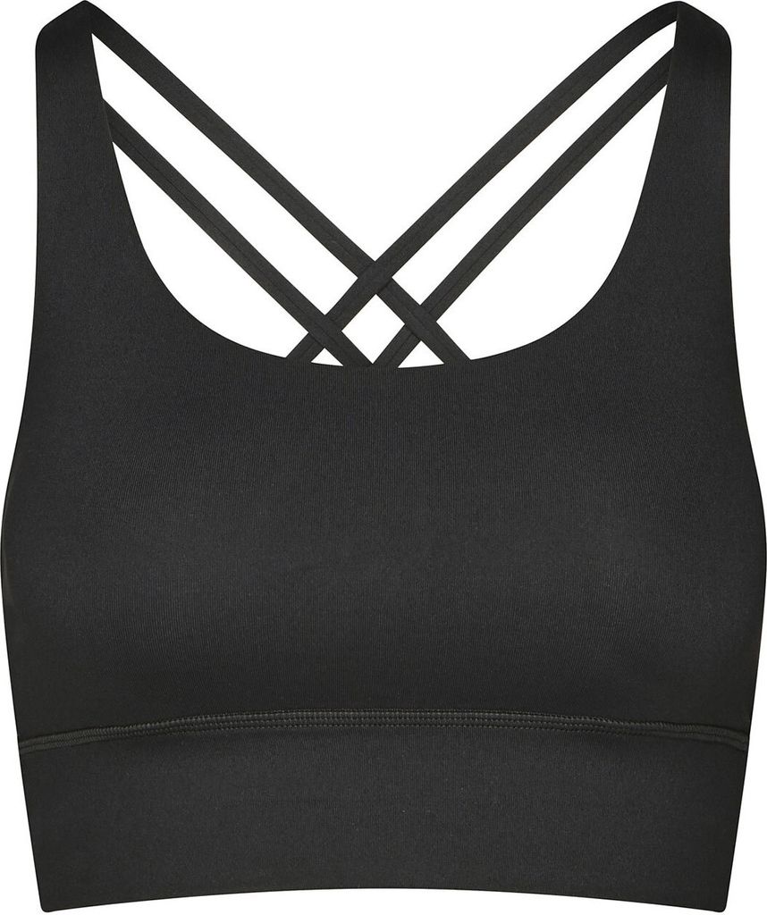 Sports Bra, Yoga BH, schwarz M