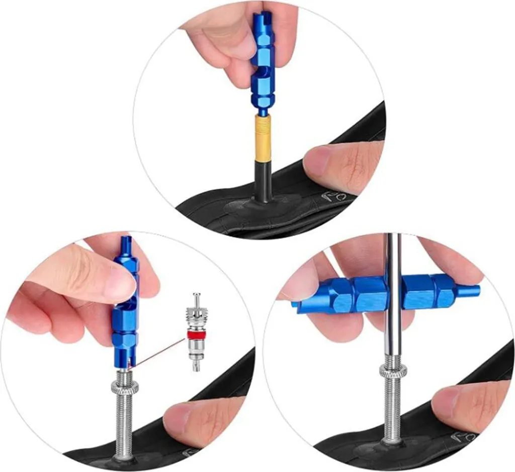 Estrattore Valvola Pneumatico Professionale - Kit 44 Pezzi Alta Precisione - 3