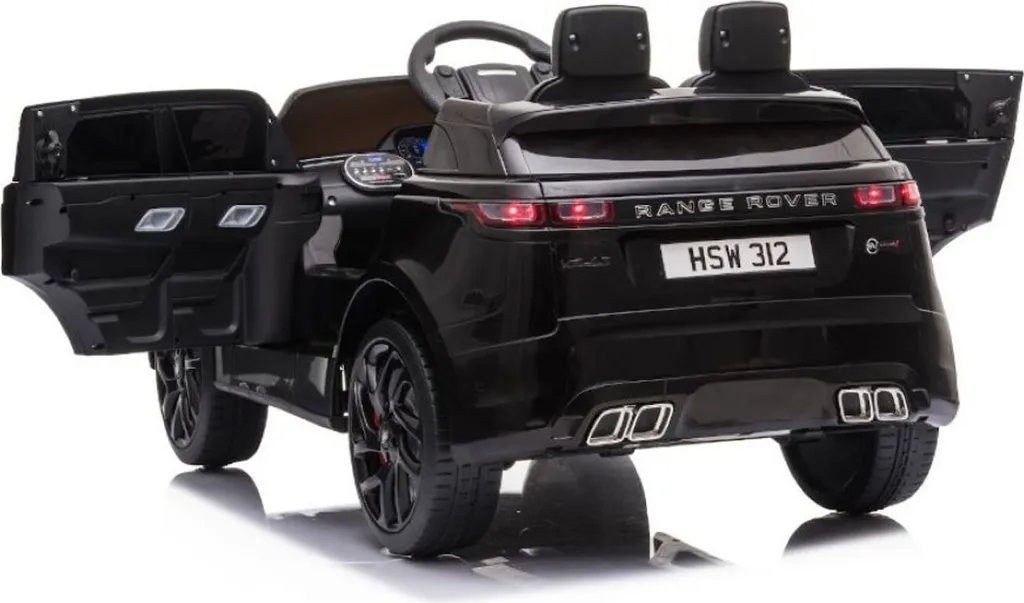Range Rover Velar électrique enfant ES-Toys : Pneus EVA et Phares noirs