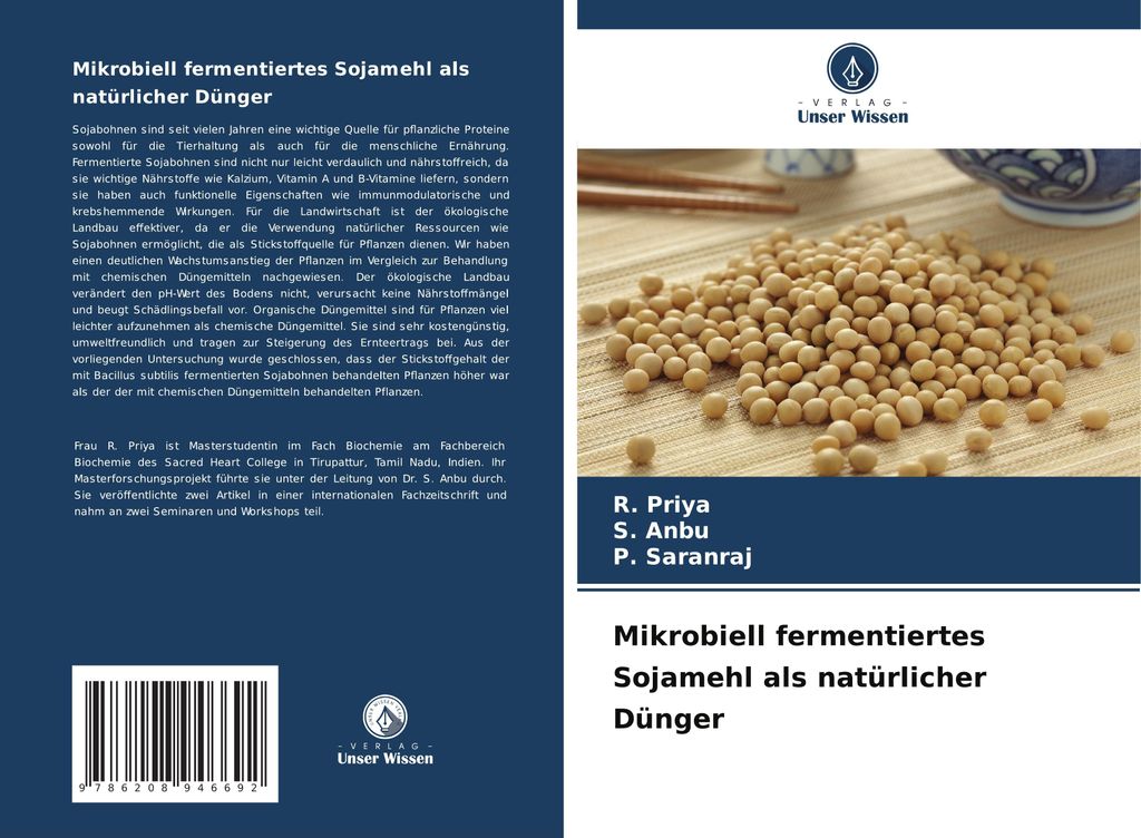 Mikrobiell fermentiertes Sojamehl als natürlicher Dünger
