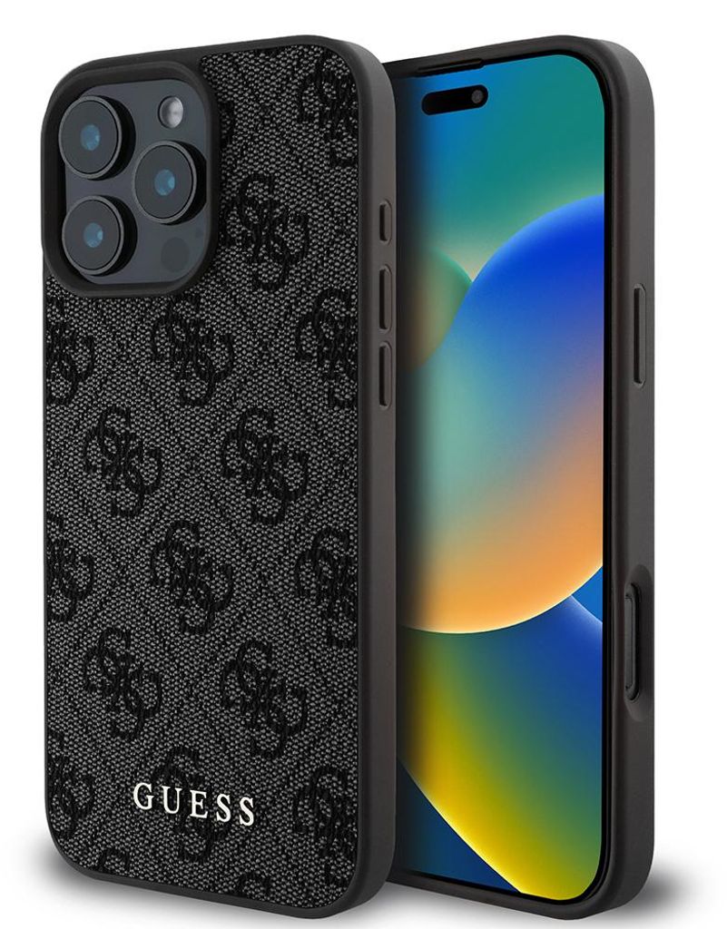 Guess 4G Classic - Pouzdro iPhone 16 Pro (černé) Obrázek produktu 