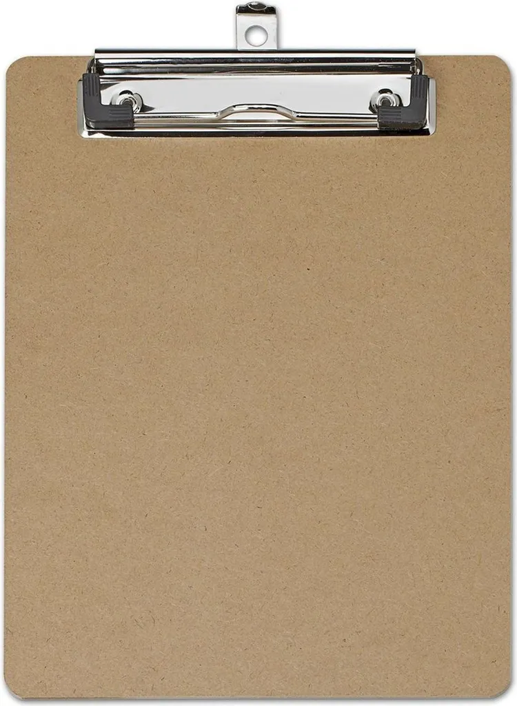 Maul Basic A5 Presse-papiers en bois dur format paysage | Lot de 24 pièces