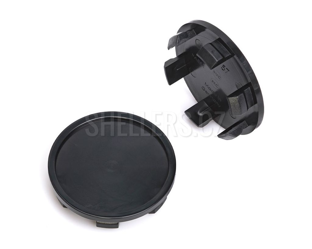 Stredový kryt zliatinového kolesa Ø 50/57 mm, plastový Obrázok produktu 