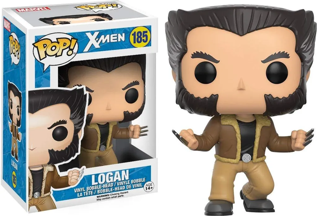 Logan Funko POP Marvel X-Men Figurine Vinyle pour Déco Bureau et Vitrine