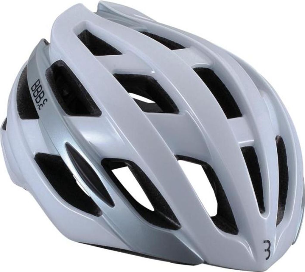BBB Cycling BBB Helme Hawk M (54-58cm) M weis - leichter Allround-Rennradhelm...