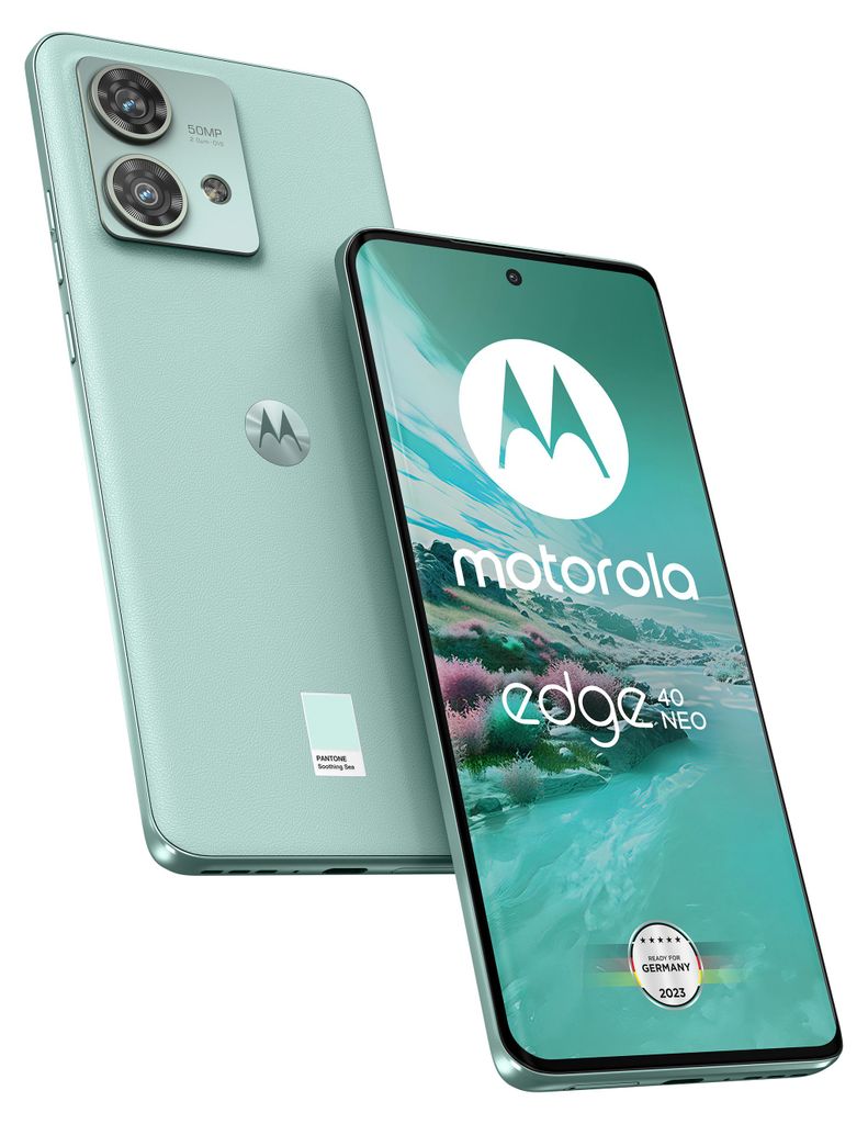 Motorola edge 40 Neo, 16,6 cm (6.55"), 12 GB, 256 GB, 50 Produktbild 