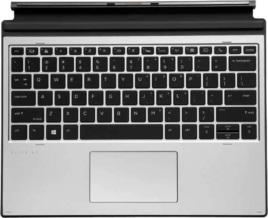 Clavier Amovible HP L67436-041 Argenté QWERTZ pour Tablette et PC