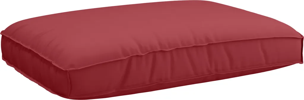Cuscino per Divano Pallet 120x80 Rosso Vino - Seduta Morbida Esterni 2025