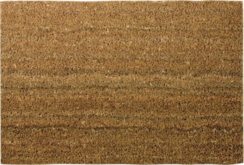 Unifarbener Kokosmatte Kokos Natur 40 x 60