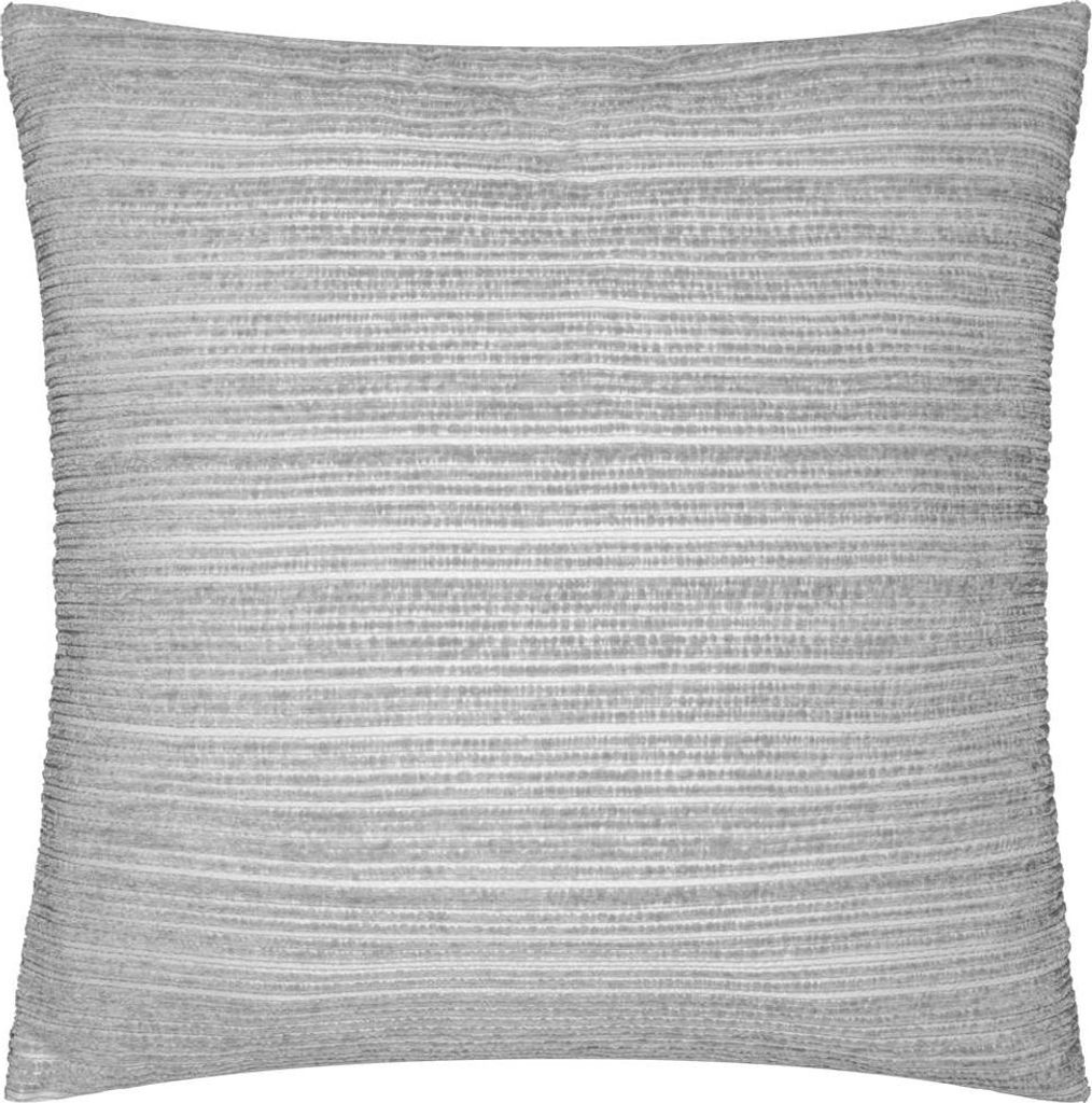 Paoletti - "Jupiter Chenille" Kissenhülle, Jacquard RV3578 (50 cm x 50 cm) (Silber)