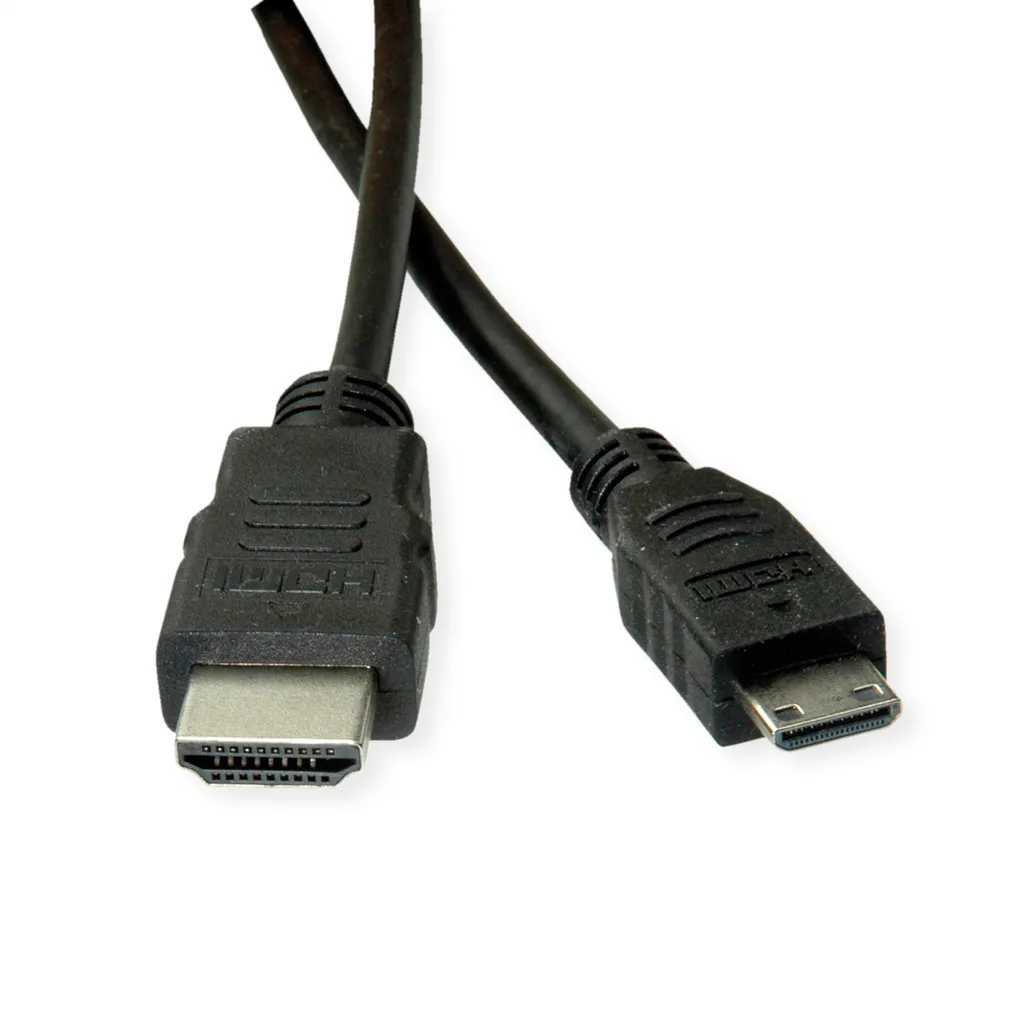 Câble HDMI vers Mini HDMI 2m Ethernet - Qualité Vidéo sans Interférence