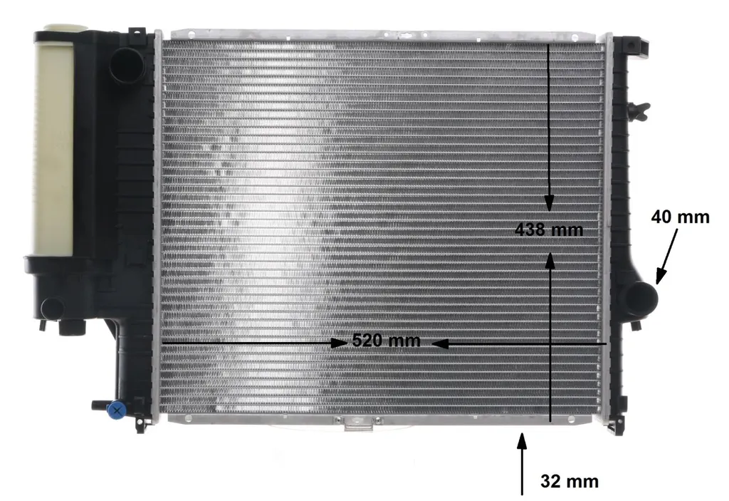Évitez la Surchauffe avec le Radiateur MAHLE CR 280 000S pour BMW Série 5 E34