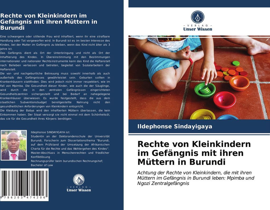 Rechte von Kleinkindern im Gefängnis mit ihren Müttern in Burundi