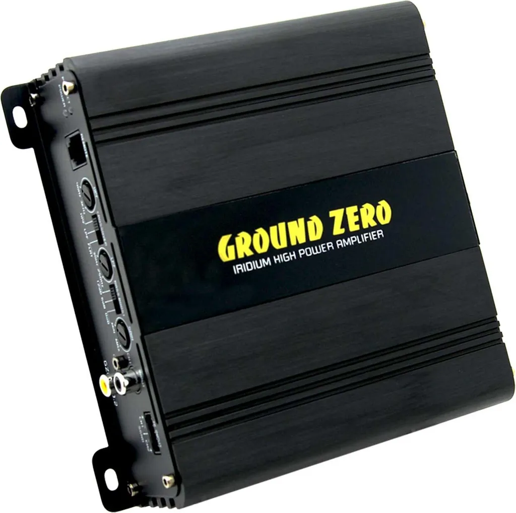 Ampli voiture 2 canaux Ground Zero GZIA 100.2 Puissance de 300 Watts