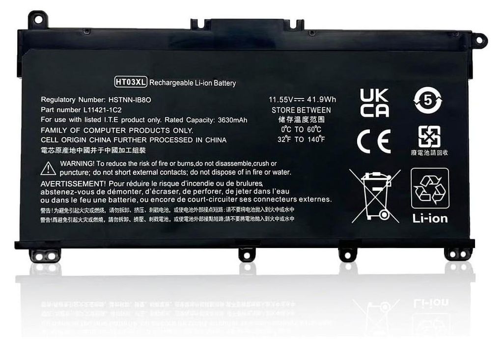 Hp Ht03xl 14-dq 14s-dk 15s-du 15s-dy 15s-dq 14s-cf 15-cu Immagine del prodotto 