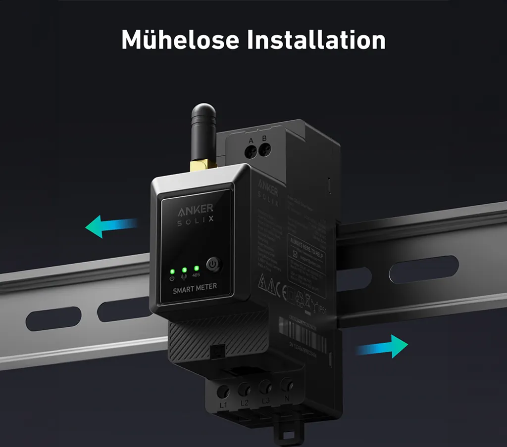 Anker SOLIX Smart Meter A17X7311 : Compteur intelligent triphasé précis - 21