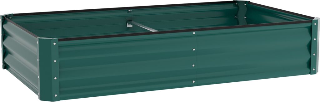 Aopunly Hochbeet Gartenbeet, Pflanzkasten, Pflanzenbeet Kräuterbeet Pflanzkasten Aufsatzrahmen 160x90x60cm Grün