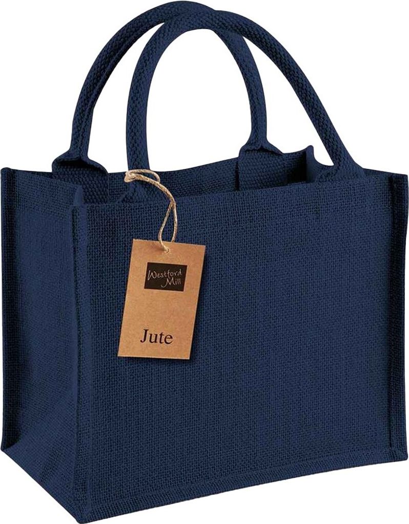 Westford Mill - Geschenkbeutel, Jute PC5589 (Einheitsgröße) (Marineblau)