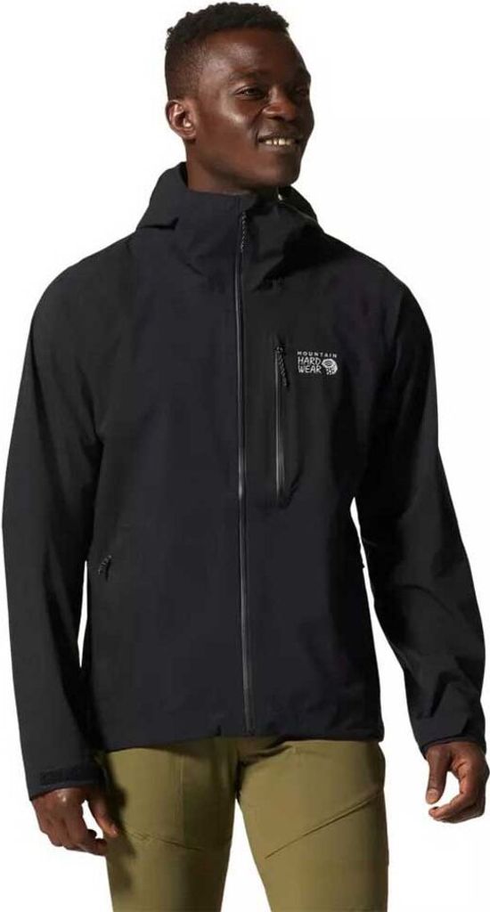 Mountain Hardwear New Stretch Ozonic Softshelljacke Schwarz M Mann Schwarz M