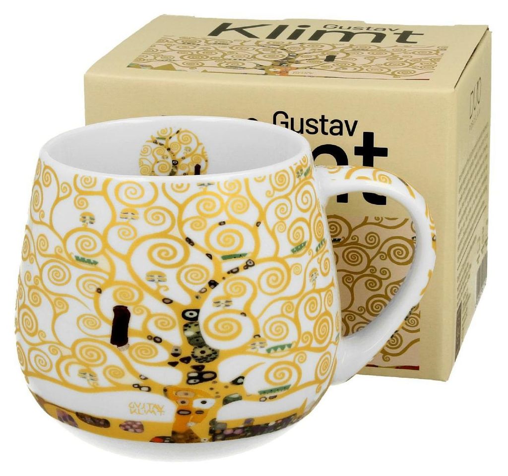 Duo | Mug en porcelaine - Klimt "Tree of Life" - 430 ml - Image du produit 