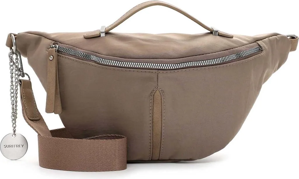 SURI FREY borsa a tracolla Pauly Crossbody Bag Taupe grigio talpa