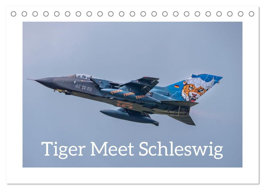 Tiger Meet Schleswig (Tischkalender 2027 DIN A5 quer), CALVENDO Monatskalender