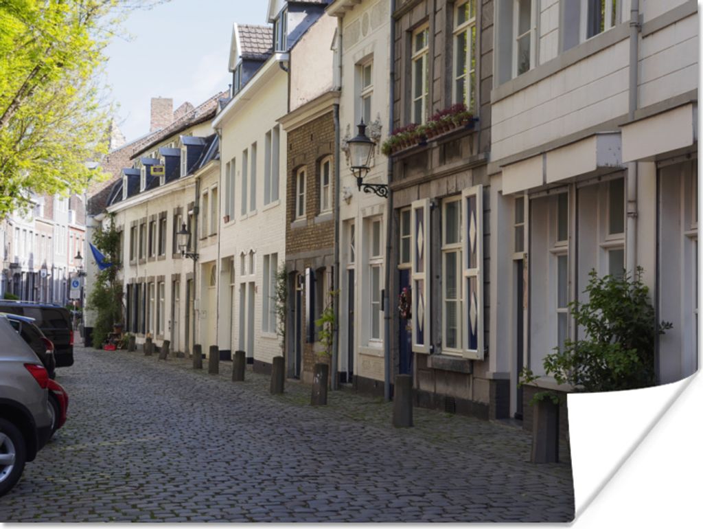 MuchoWow Poster Straße - Maastricht - Niederlande 120x90 cm - Wandbild