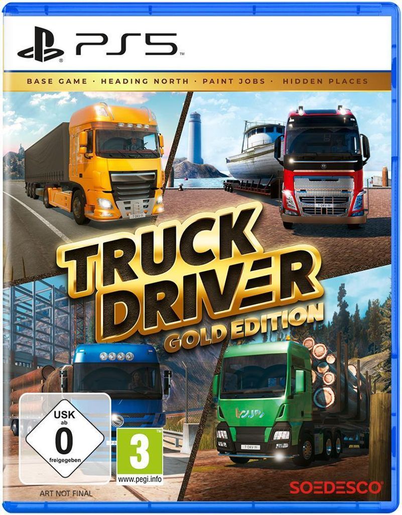 Truck Driver Gold Edition (PS5) Produktbild 