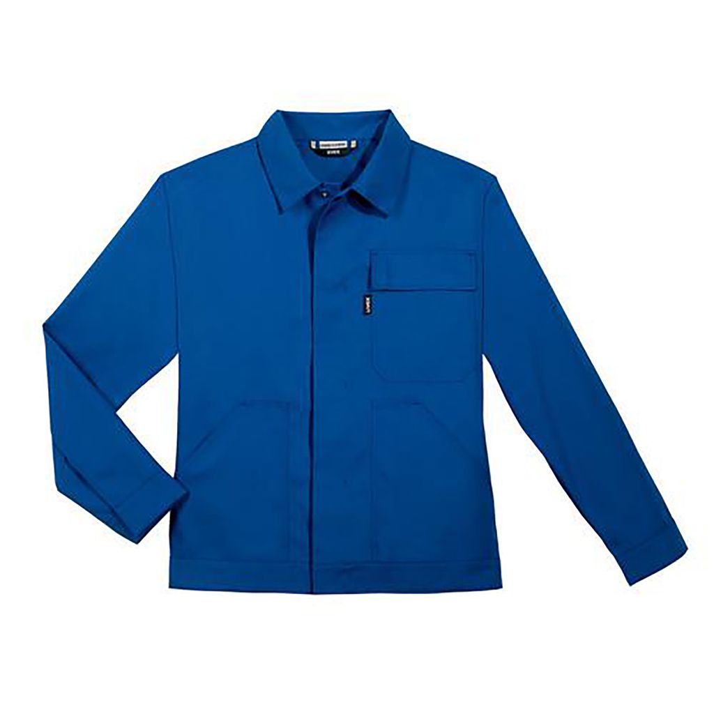 uvex Arbeitsjacke eco blau, kornblau Gr. 64, 66