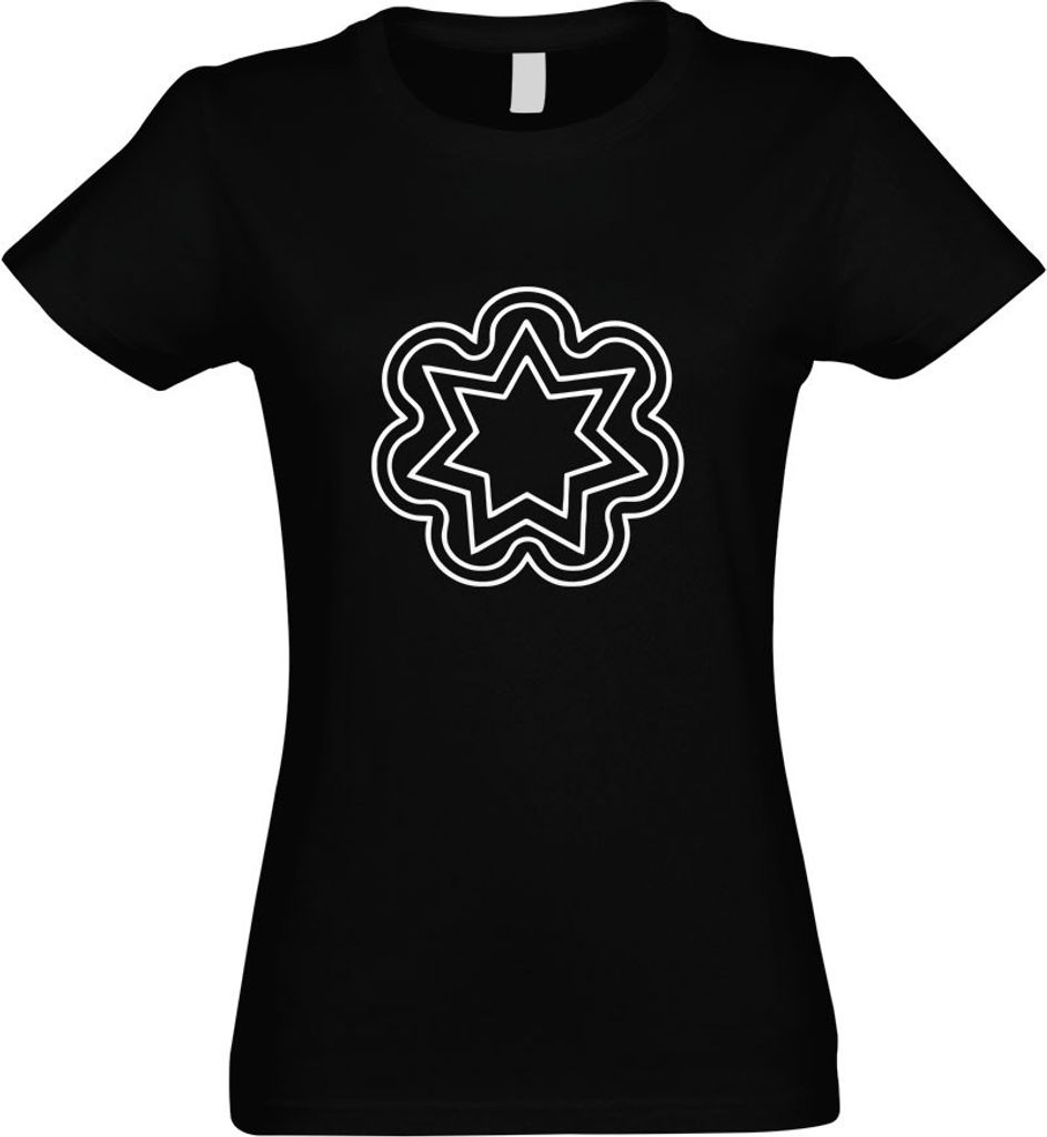 Kiwistar - T-Shirt tailliert - Damen - schwarz - solavana - SOL'A'VANA - mit Motiv Bedruckt - Funshirt Design - Sport - Freizeit - Damen - L