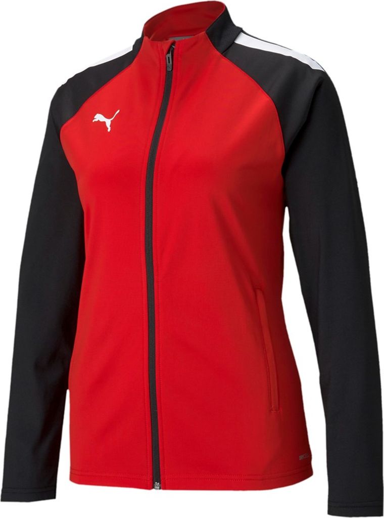 Puma teamLIGA Training Jacke Damen rot schwarz Gr XL