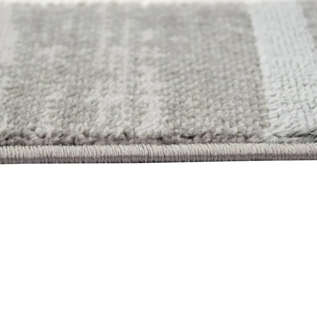 Tapis Design Gris Violet Turquoise - Texture Douce et Finition Premium