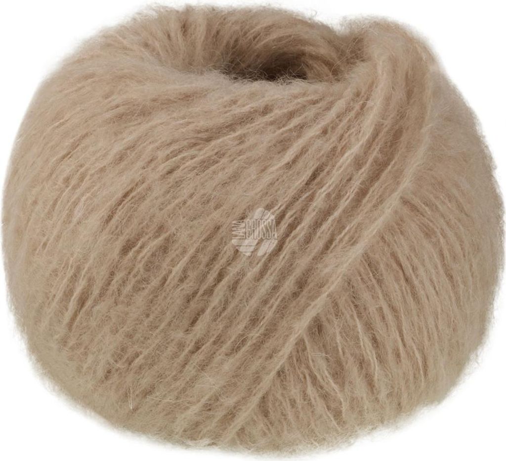 A single ball of yarn.