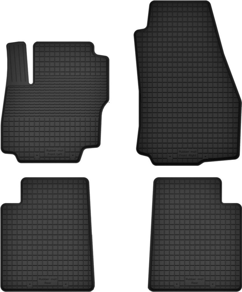 Gummi-Automatten 4er-Set, universell für: Ford Mondeo MK4 Liftback, Limousine, Kombi (2012-2014)