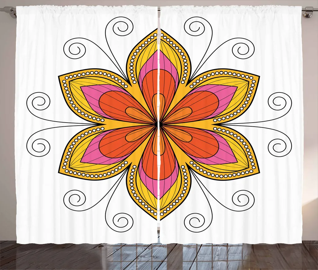 Tenda Universale ABAKUHAUS Mandala 280x225: Pratica e Colorata