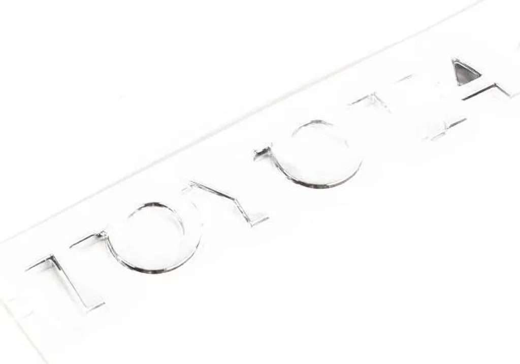 Emblème de Coffre Chromé Toyota Avensis - Monogramme Arrière Berline