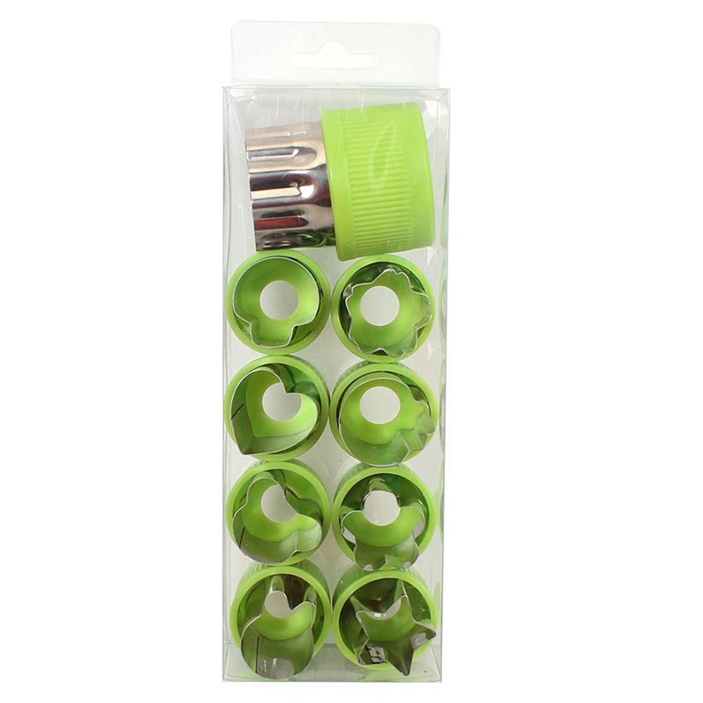 10-teiliges Set Keksausstecher-Set, kreative Blumen-, Herz-, Bären- und Hasenform, lebensmittelecht, nicht klebend, Backgeschirr aus Edelstahl fü...