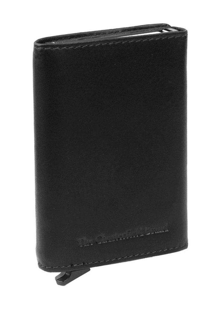 The Chesterfield Brand Leder Kartenetui Lancaster Card Holder Black schwarz