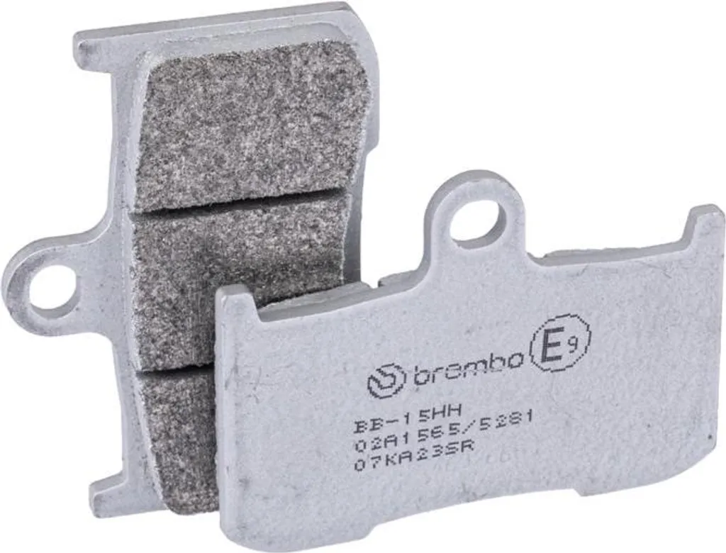 Plaquettes de frein frittées Brembo SR Racing performance route et circuit