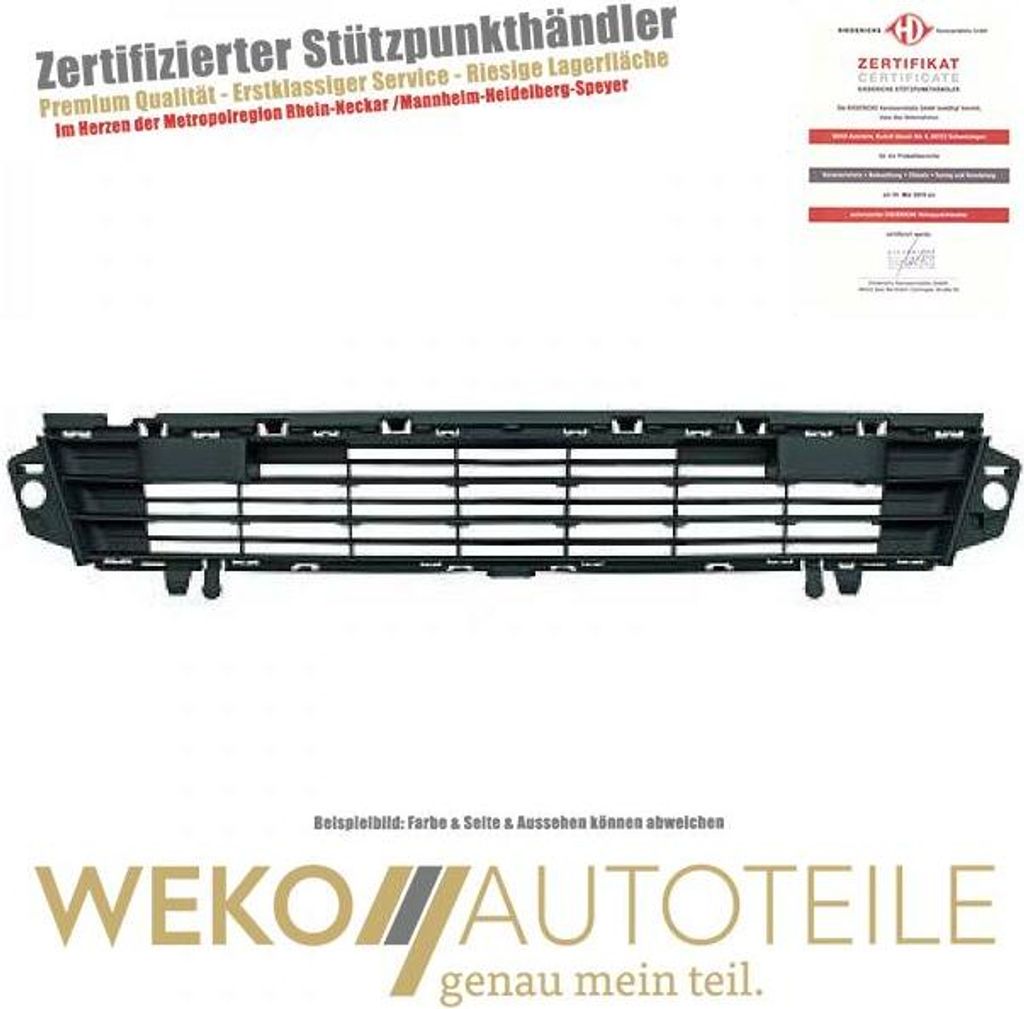 Lüftungsgitter Stoßstange vorne DIEDERICHS 4013945 für CITROËN PEUGEOT