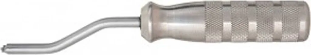 Tournevis Unior U623297 courbé en acier trempé pour embout magnétique