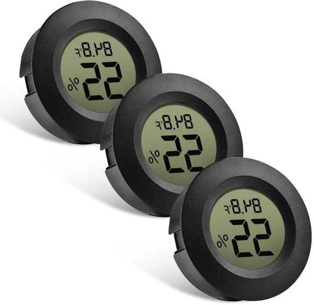 Thermomètre Intérieur Extérieur LCD : Lot de 3 Capteurs de Température