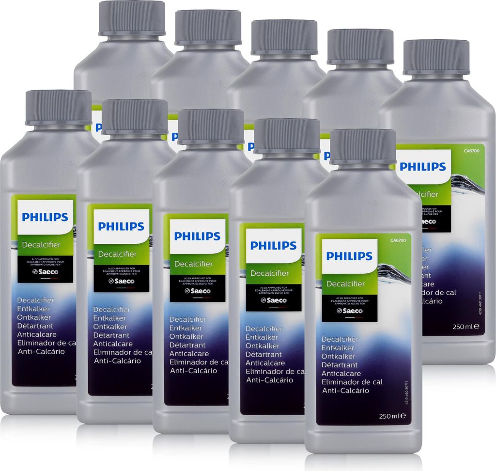 Philips Saeco CA6700/10 Entkalker 250ml - Für Kaffeevollautomaten (10er Pack)