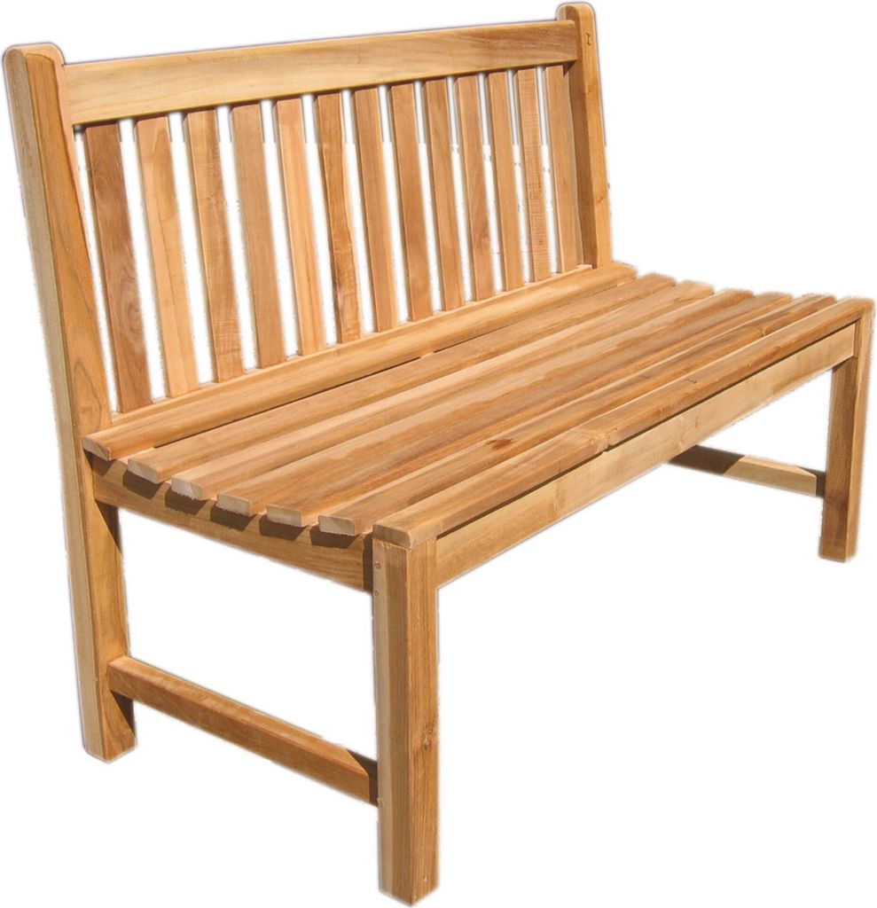 LEX 'Picadelly' Sitzbank aus Teakholz ohne Armlehne 150 cm Produktbild 