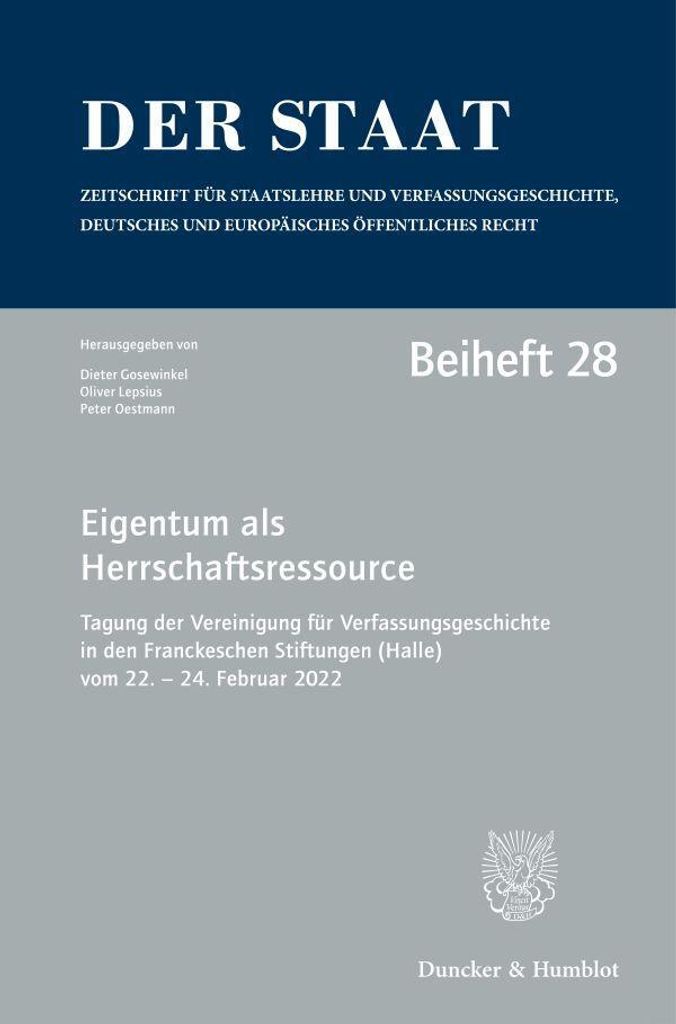 Eigentum als Herrschaftsressource