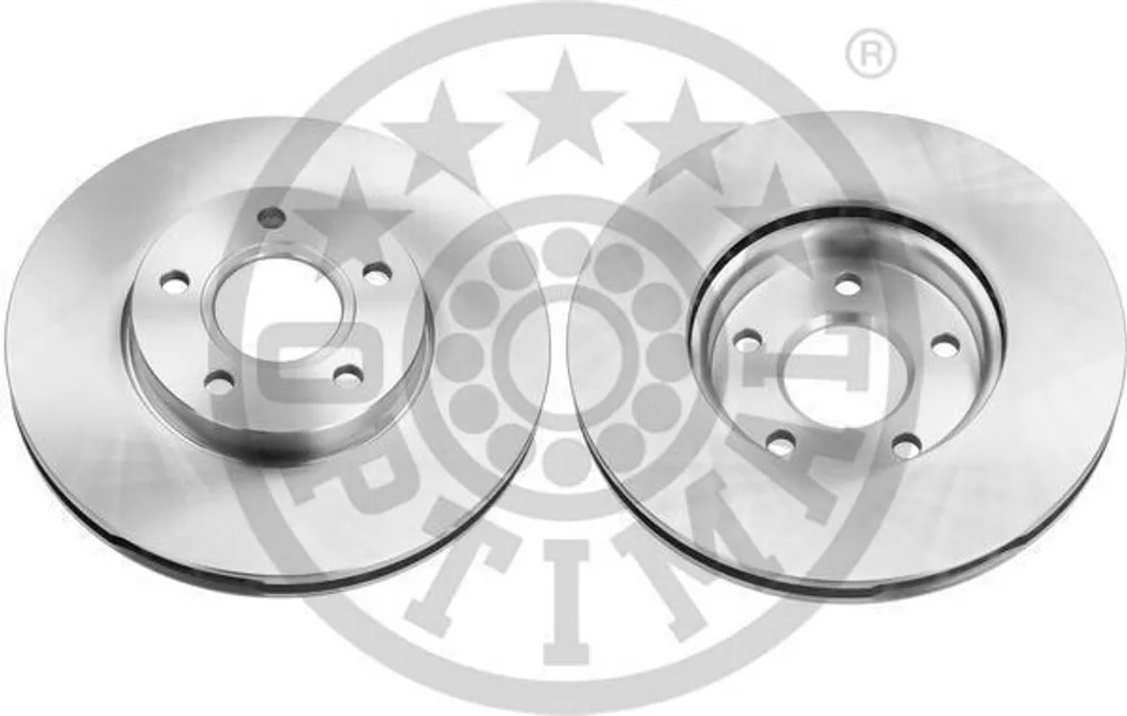 Jeu de disques de frein ventilés BS-9158C avant pour Ford Focus III