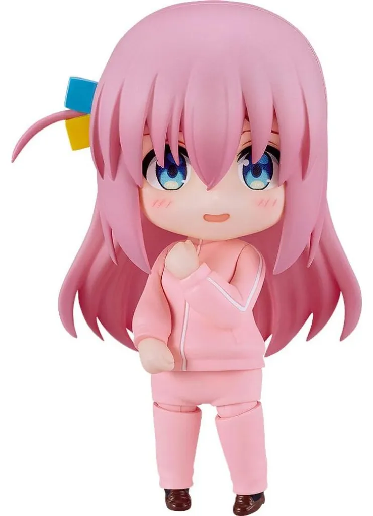 Figurine articulée de collection Hitori Gotoh version survêtement rose