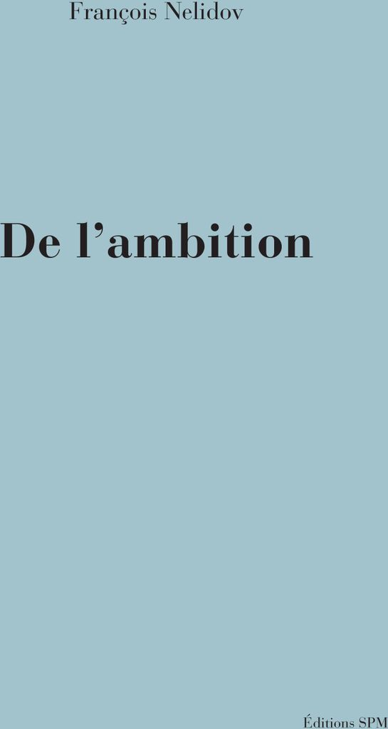 De l'ambition