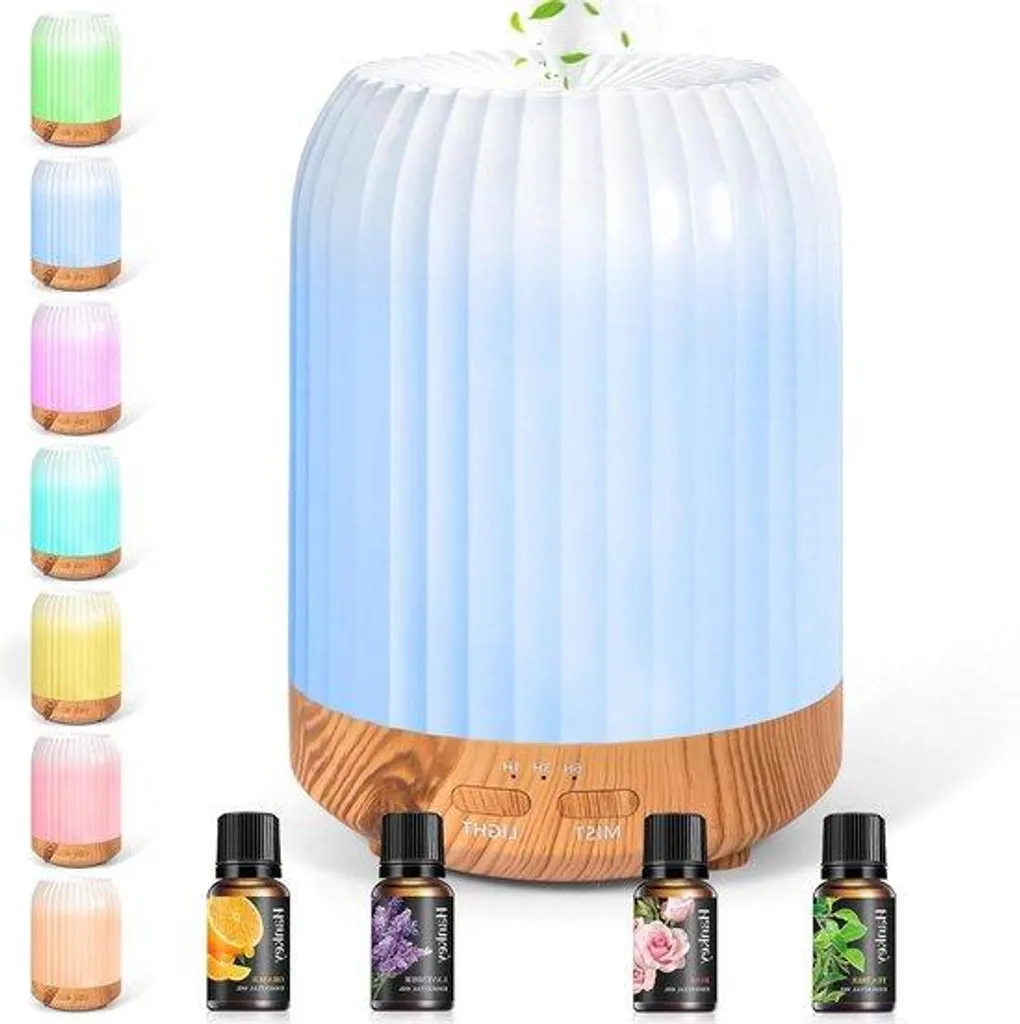 Diffuseur d'arômes pour la maison, brumisateur 250 ml détente et sommeil